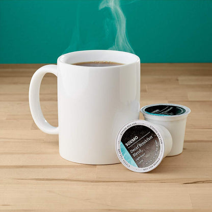 Solimo Decaf Coffee Pods - Breakfast Blend for Keurig 2.0 | 100 Count Pack