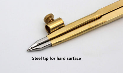 5MoonSun5's 8 Inch Large Pencil Marking Compass Circle Leather Scratch Compass Maker Scriber Marking Wing Divider, Ideal for Drawing Circles, Scribing Wood Metal, Drafting,Map Plotting with wooden box