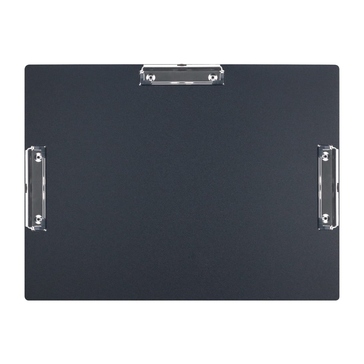 Acocony 11x17 Clipboard Three Clip Super Tough Extra Large Clipboard PP Plastic Not Fragile 11 x 17 Clipping Board Black Pack of 1