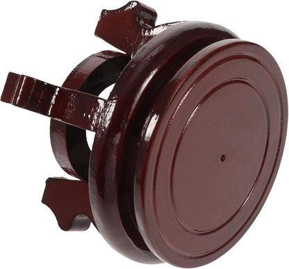 Wooden Flower Pot Base, Asian Wooden Vase Stand, Mini Bonsai Storage Rack for Potted Plants