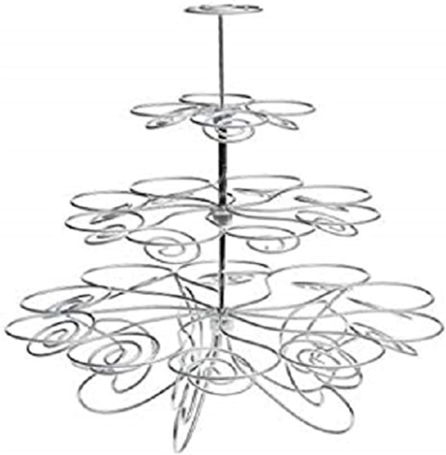 Charmed 4 Tier Cupcake Stand - Holds 23 Cupcakes