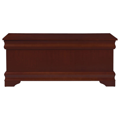 Coaster Home Furnishings - Pablo - Wood - Cedar Chest with Flip-Open Top, Lined Interior and Base Molding - Bedroom - 47-Inch - Warm Brown - 900022