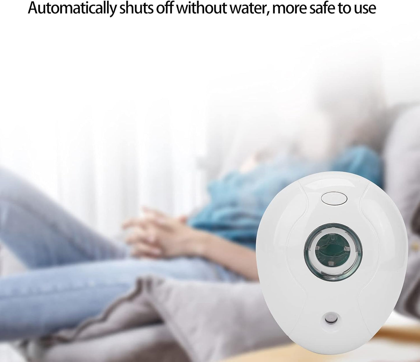 Portable Water Humidifier, USB Charging Noiseless Bottle Humidifier for Bedroom and Office Use