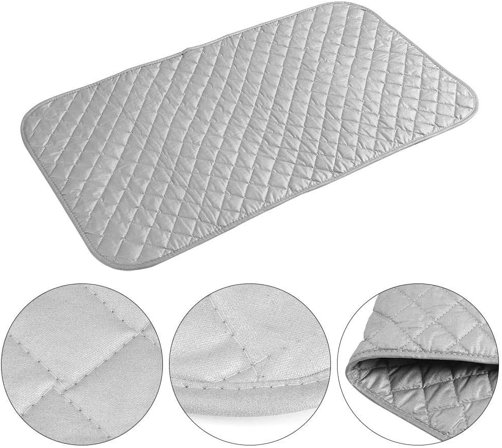 True & Tidy Steam and Ironing Mat, Instantly Transforms Flat Surfaces into Convenient Ironing Board, MAT-100
