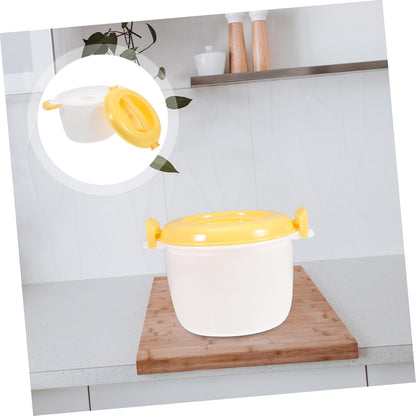 Rice Cooker Fast Microwave Cookware - Portable Heated Lunchbox Oven for Asian Cookware, Simple Travel Food Mug