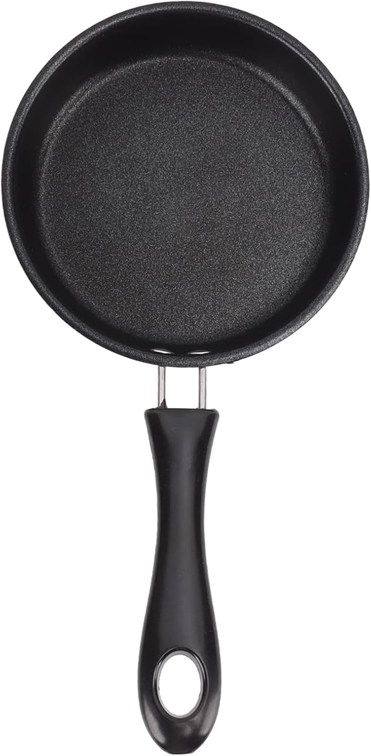 High Capacity Frying Pan Skillet - Professional Stain Resistant Frying Pan for Restaurant Use (12CM)