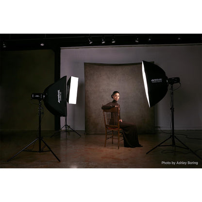 Westcott FJ400-SE 400Ws Photography Studio Strobe – AC-Powered Monolight Flash with FJ Wireless Trigger Compatibility, Bowens Mount, Fast Recycle Time, 5500K Daylight Color, & LED Modeling Light