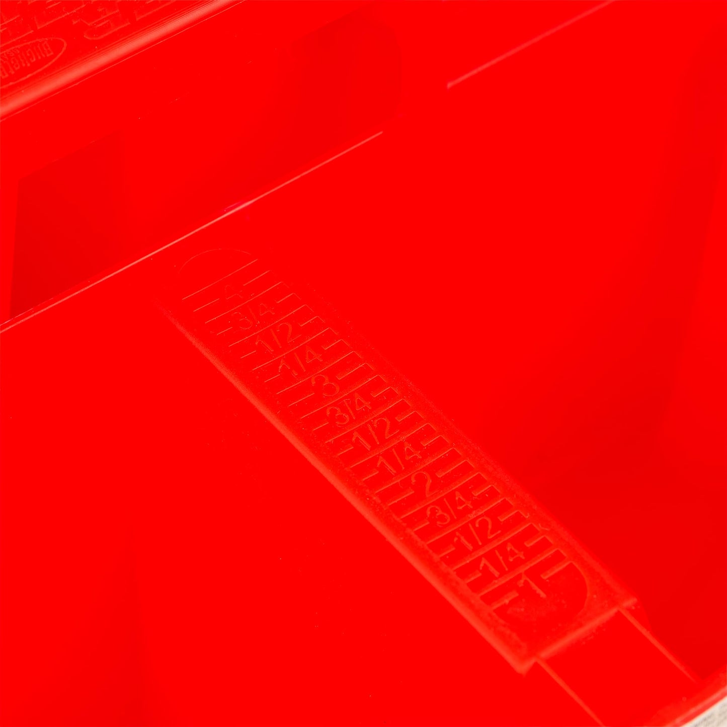 Bucket Boss - Super Stacker Small Parts Organizer, Bucket Organization (15054), Red