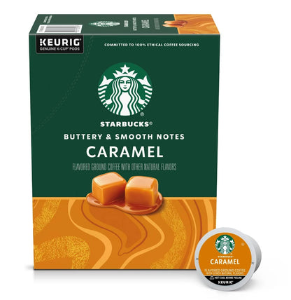 Starbucks® Caramel Flavored Coffee K-Cup® Pods - 44 Count for Rich, Sweet Taste