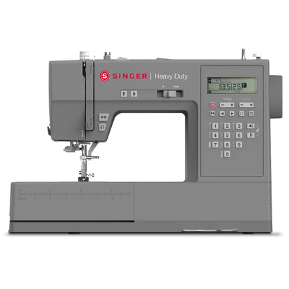 SINGER Heavy Duty 6700C Computerized Sewing Machine with Accessory Kit | Strong Motor with Enhanced Piercing Power, 411 Stitch Applications, LCD Screen, Full Metal frame & 1-step Buttonhole
