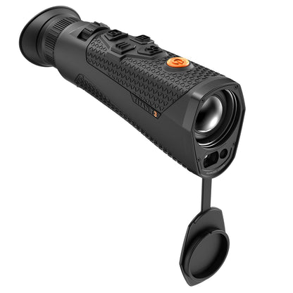 RIX Titan-T3 Thermal Monocular LRF 25mm 384x288 Thermal Imaging Monocular with Laser Rangefinder (50 Hz) 1920×1080 OLED Display Ideal for Night Hunting, Safety Level-Class I, Power Output＜1mW