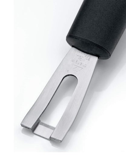 triangle Channel Knife - Rectangular Stainless Steel Blade - Fruit & Vegetable Carving Tool for Garnishing - GreenGrip Handle - Dishwasher Safe - Made in Germany