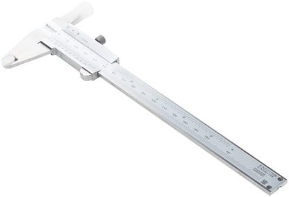 Mitutoyo 530-101 Vernier Calipers, Stainless Steel, for Inside, Outside, Depth and Step Measurements, Metric, 0"/0mm-150mm Range, +/-0.05mm Accuracy, 0.05mm Resolution, 40mm Jaw Depth