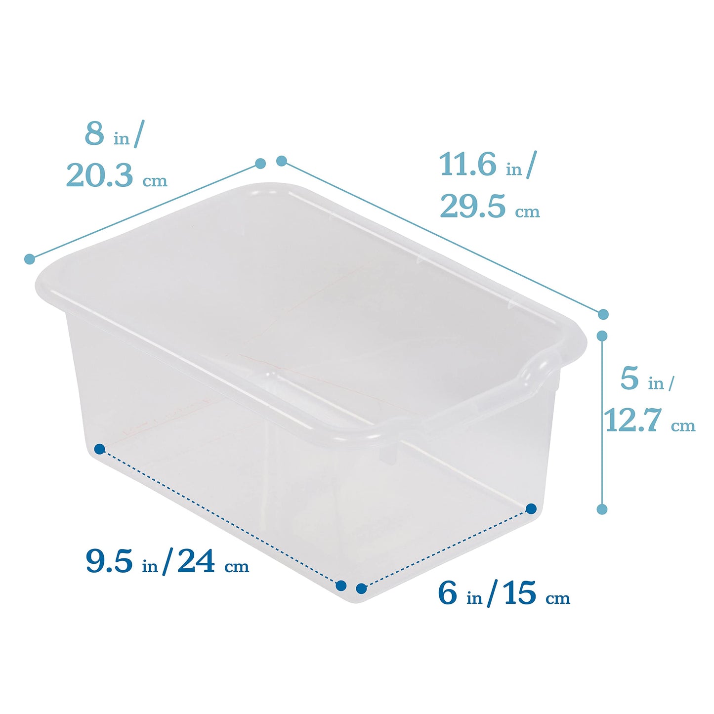 ECR4Kids Streamline 5-Section Toddler Coat Locker with Bench and Bins, Kids Furniture, Clear