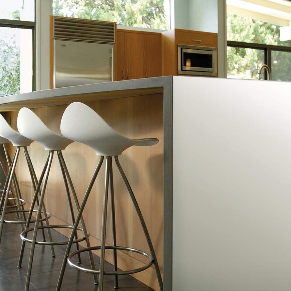 d-c-fix 346-0001-3PK Decorative Self-Adhesive Film, Matte White, 17" x 78" Roll, 3-Pack