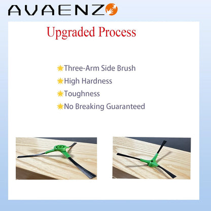 Shark Replacement Parts Kit - Main Brush, Filters & Side Brushes for AV2511AE, AV2501S, RV2610WA & More