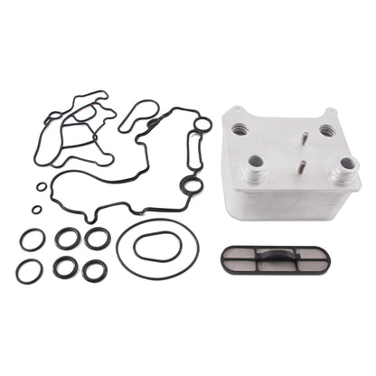 Mishimoto MMOC-F2D-03 Replacement Oil Cooler, Compatible with Ford Powerstroke 6.0L, 2003-2007