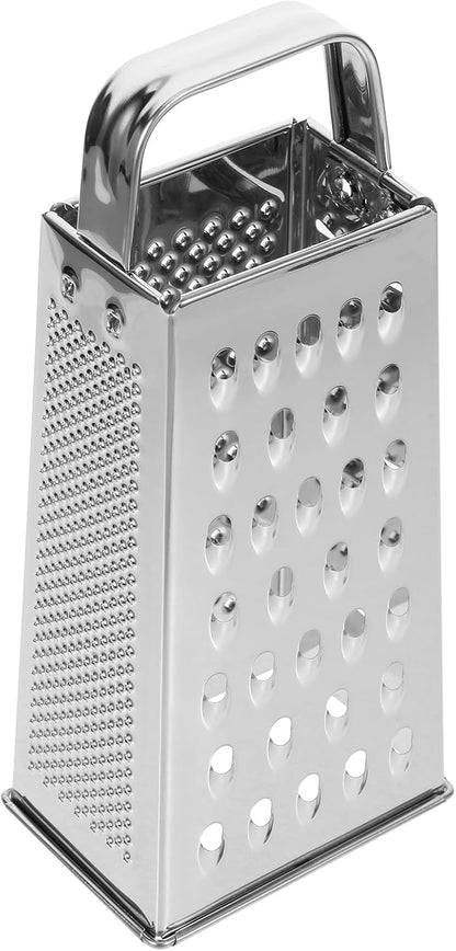 SHERCHPRY Vegetable Slicer Box Grater, Stainless Steel Mandoline Slicer for Kitchen, 8inch Cheese Grater