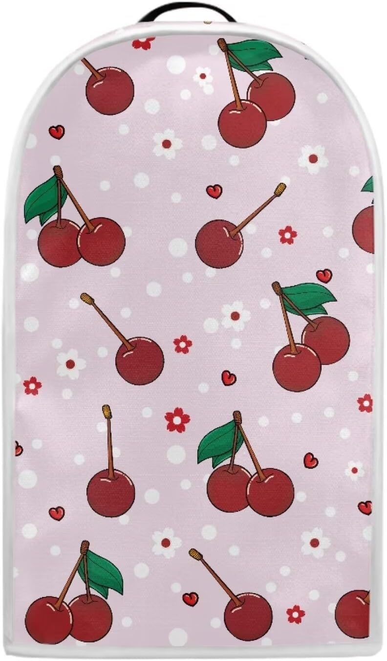 Blender Covers for Kitchen Appliances, Dust Covers with Handle for Home Kitchen Decor, Cherry Pattern