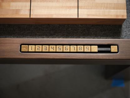 Doc & Holliday - Paula Parsons Shuffleboard Table (12FT,Antique Coffee)