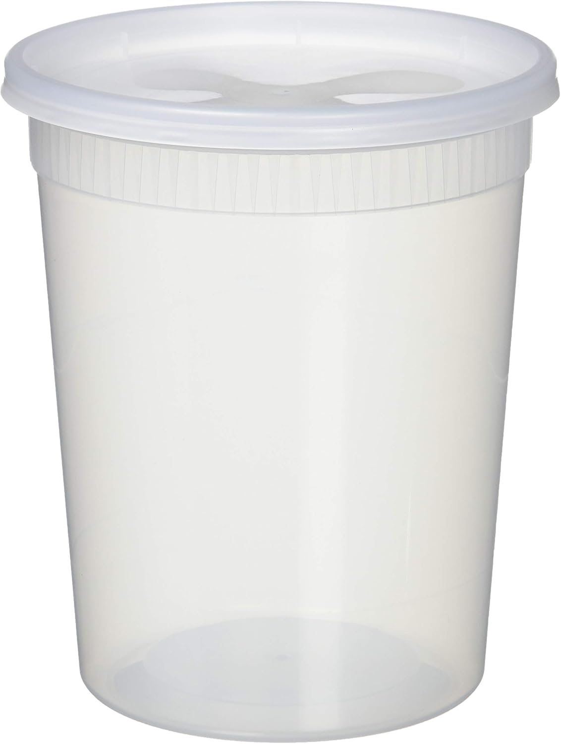 YW COMINHKR02572325 Sets of 32oz Plastic Soup/Food Container with Lids