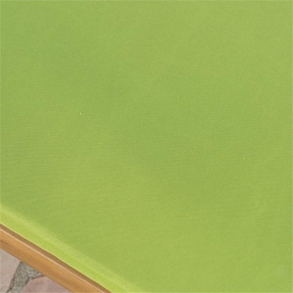 Great Deal Furniture Daisy Outdoor Teak Finish Chaise Lounge with Green Water Resistant Cushion (Set of 4),303882