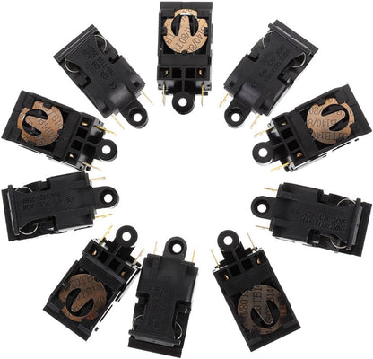 10pcs Electric Kettle Switch Thermostat: Temperature Control for Electric Kettle, Thermal for Oven, Copper Heat