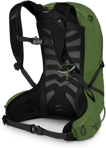 Osprey Talon 11L Men's Hiking Backpack with Hipbelt, Green Belt/Black, L/XL