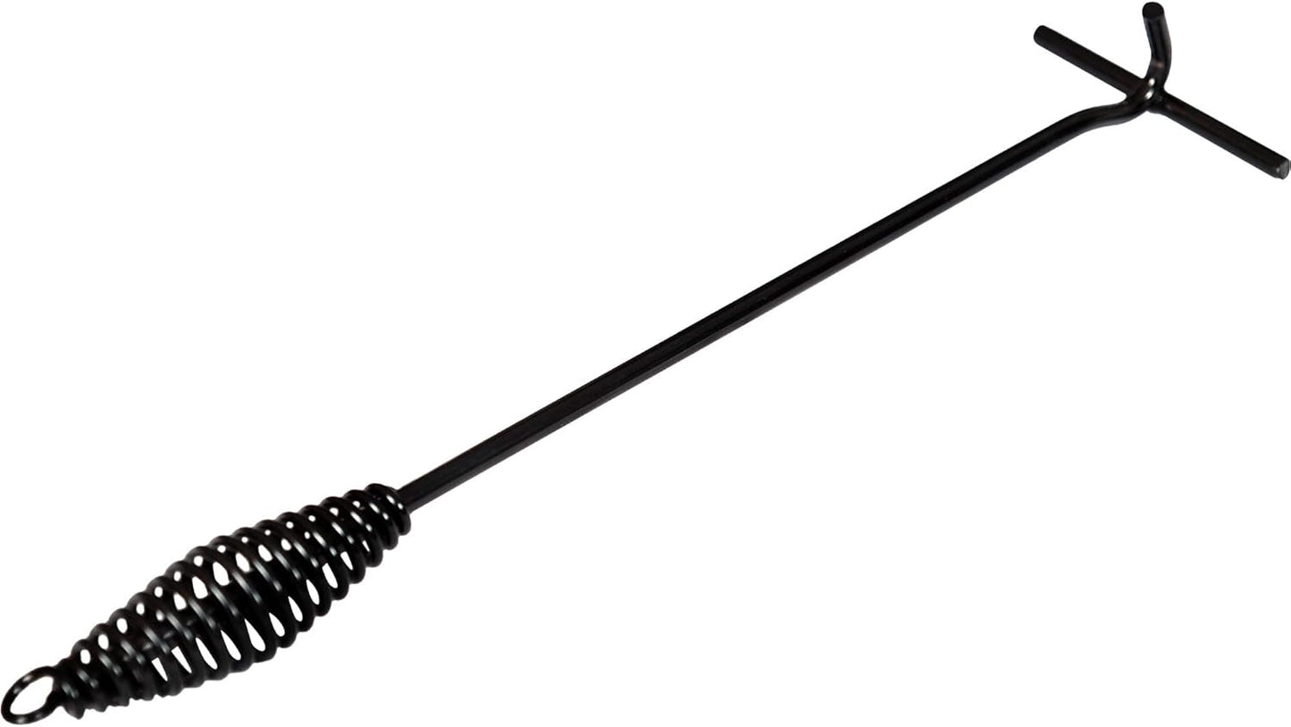 Camp Dutch Oven Lid Lifter - Black 9 MM Bar Stock for Lifting and Carrying Dutch Ovens