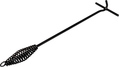 Camp Dutch Oven Lid Lifter - Black 9 MM Bar Stock for Lifting and Carrying Dutch Ovens