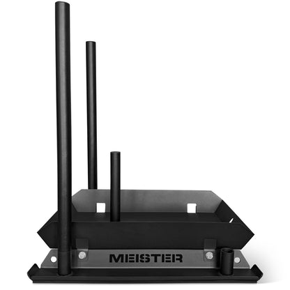 Meister Workhorse Weight Sled w/All-Terrain Skis - Push/Pull/Drag Workout Sled