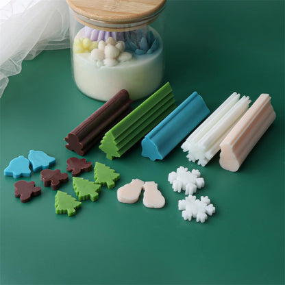 Column Silicone Soap Embed Molds Soap Making Supplies Tool Long Tube Silicone Mold Chocolate Candy Mold Handmade Candle Mold Set