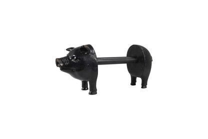 Creative Co-Op Antiqued Bronze Pig Paper Towel Holder