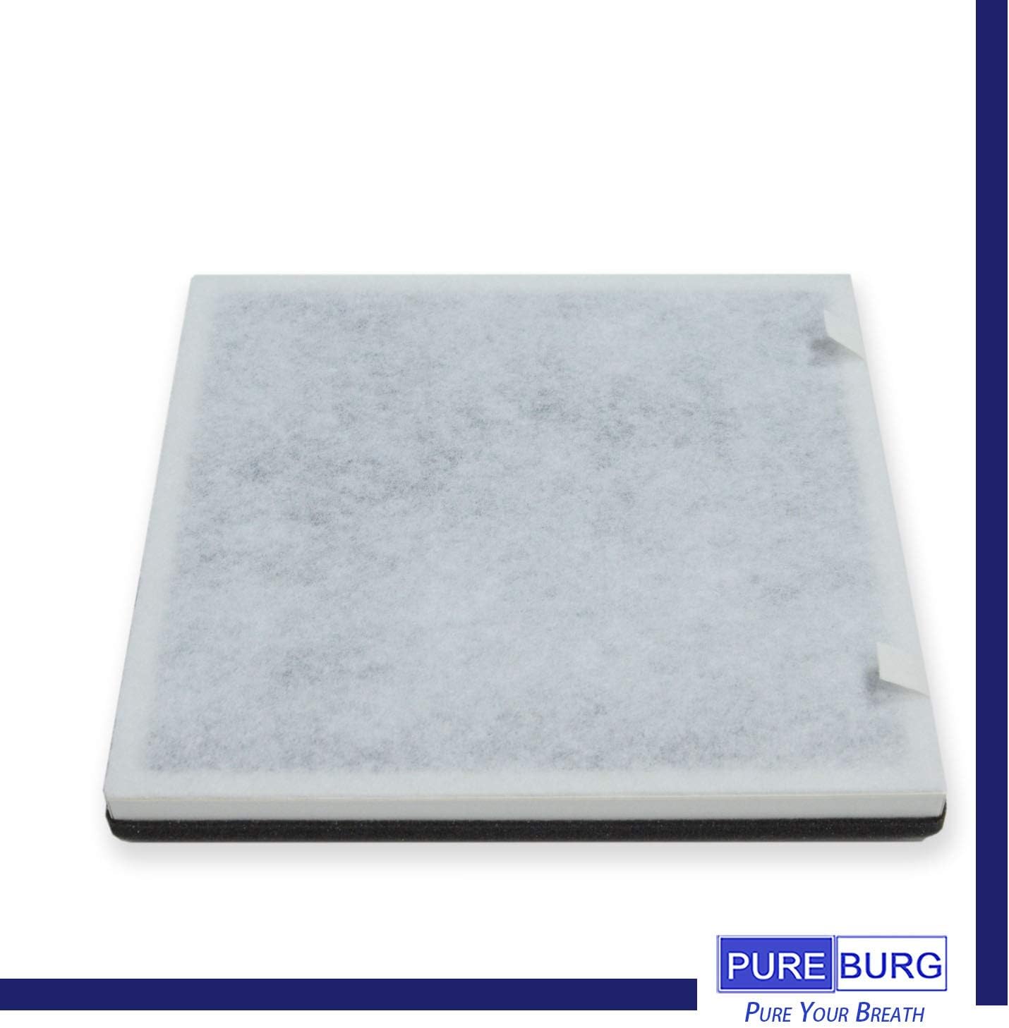 PUREBURG Vital 100-RF Replacement Filter - Compatible with LEVOIT Vital 100 Air Purifier, 2-Pack H13 HEPA