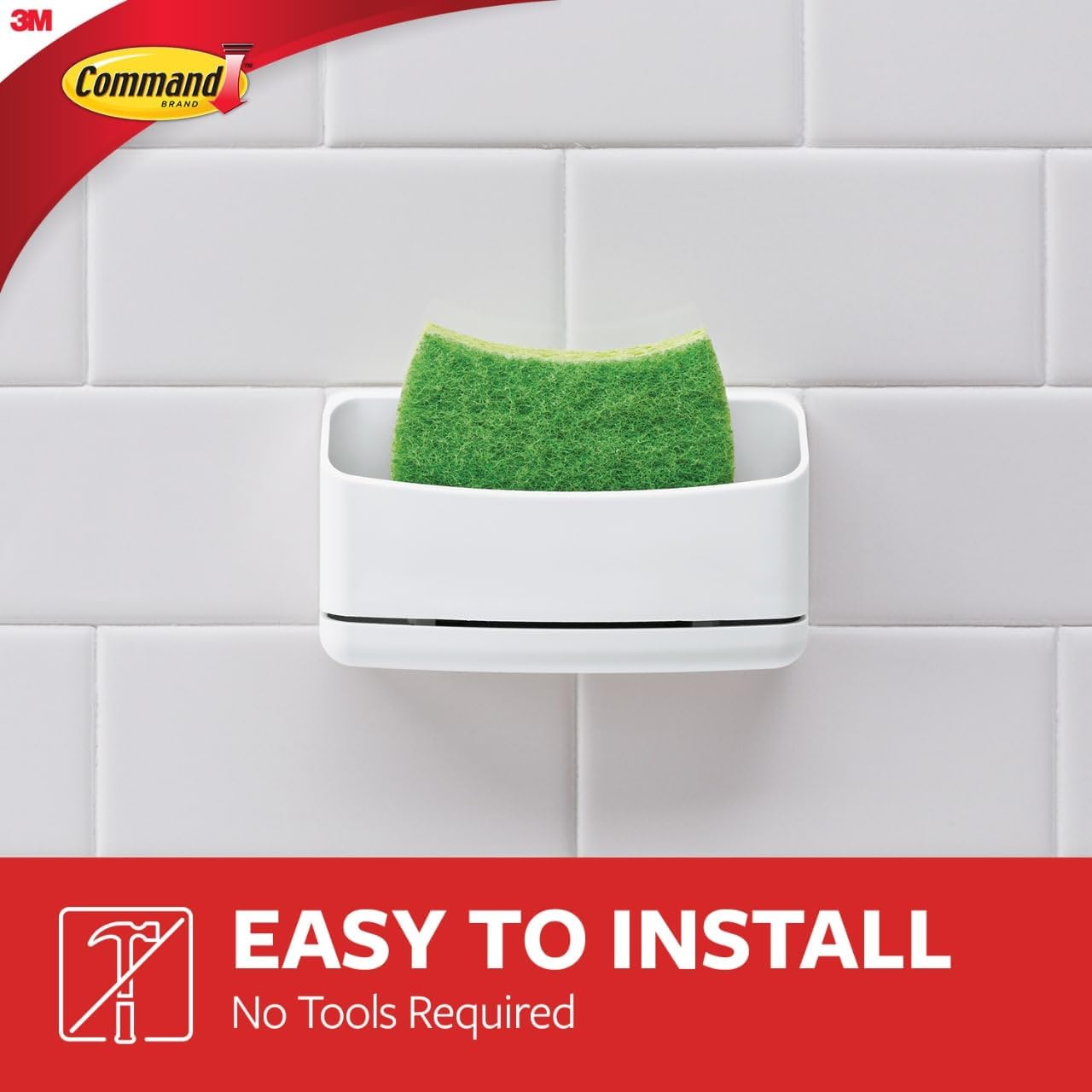 Command™ Under Sink Sponge Caddy, 1 Pack per Inner