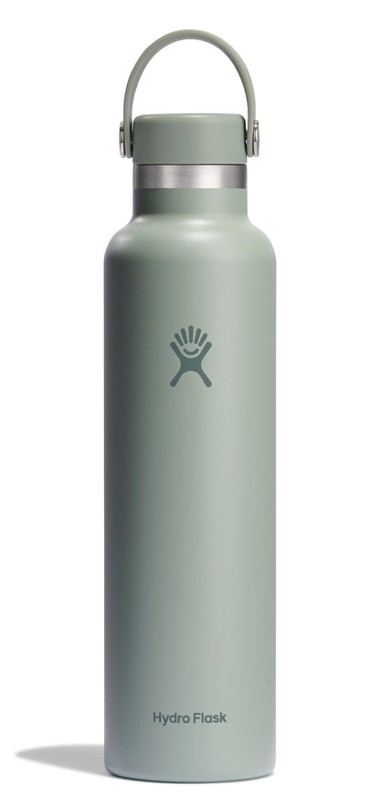 Hydro Flask Water Bottle - Insulated Stainless Steel - Non Spill, Leakproof in 24 Oz Agave Green