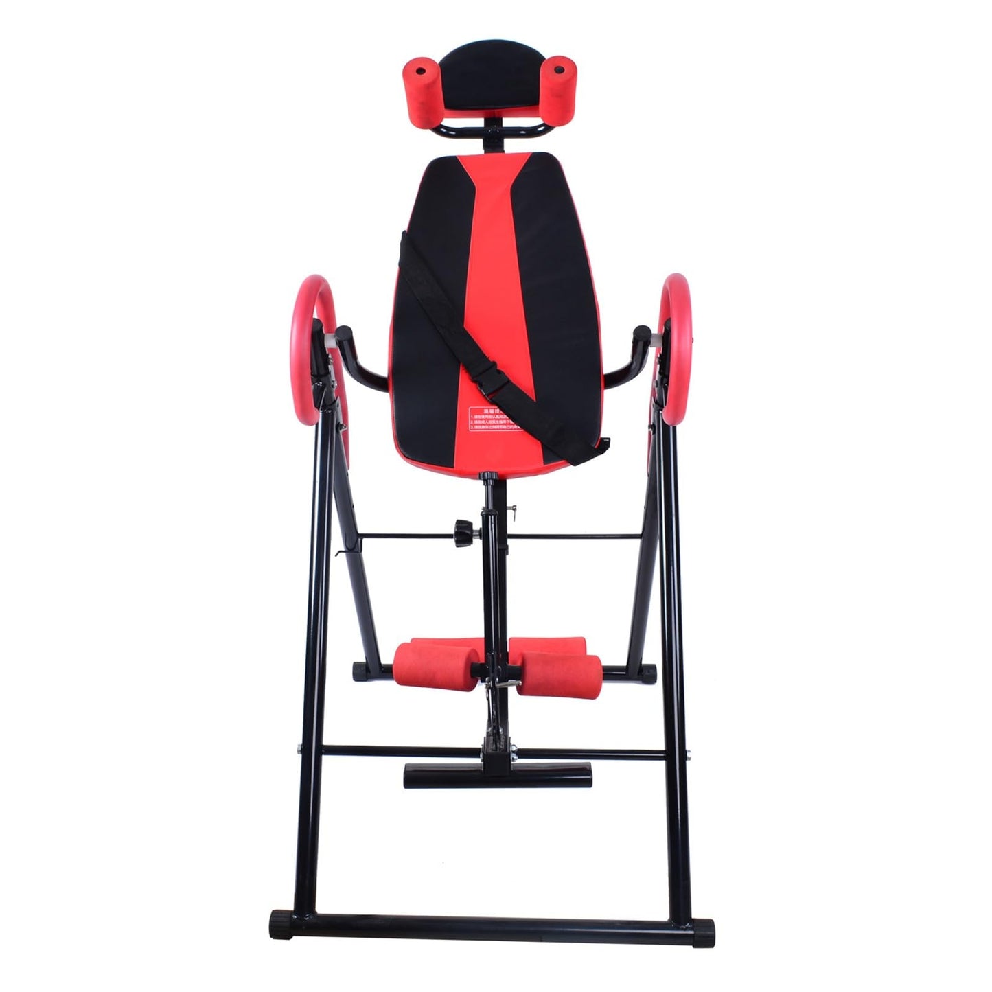 RIEJIN 330 lbs Capacity Inversion Table for Back Pain Relief, Adjustable 4 Gears Heavy Duty Inversion Table Foldable Stretching Muscles