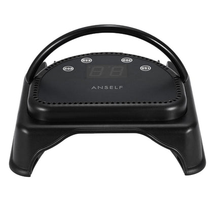 Anself 64W Pro LED Gel Nail Dryer Curing Lamp Nail Polish Machine 110-240V With Lifting Handle Touch Sensor LCD Screen