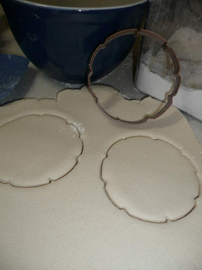 TREE LOG OUTLINE BARK WOOD GRAIN SLICE STUMP COOKIE CUTTER MADE IN USA PR2564