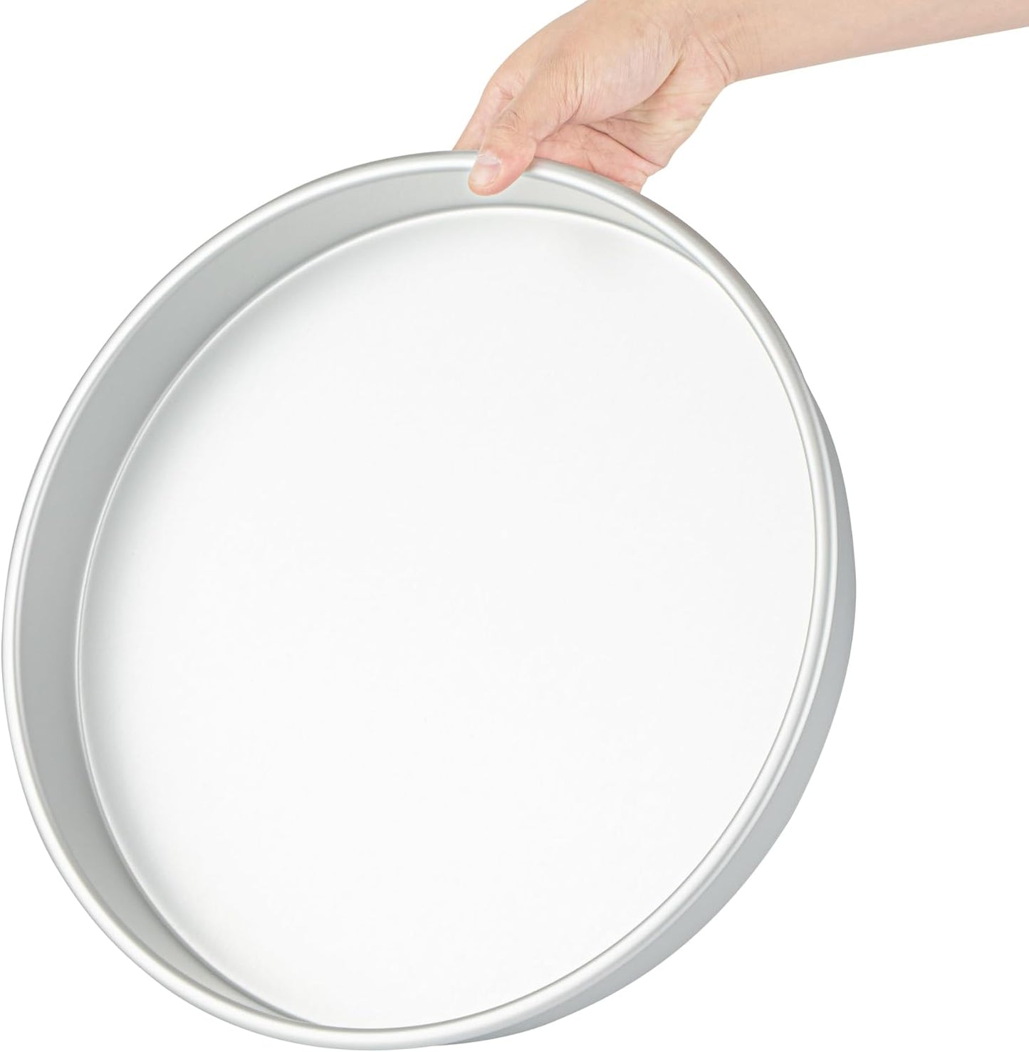 Restaurantware-Met Lux 14 x 2 Inch Round Cake Pan - Straight-Sided Baking Tin, Oven-Ready & Freezable