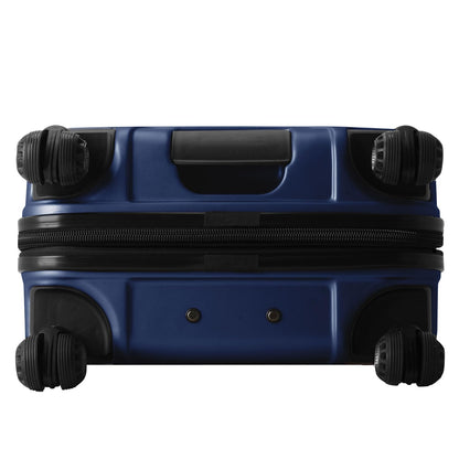 Traveler's Choice Art of Travel Hardside Expandable Luggage with Spinner Wheels, Navy