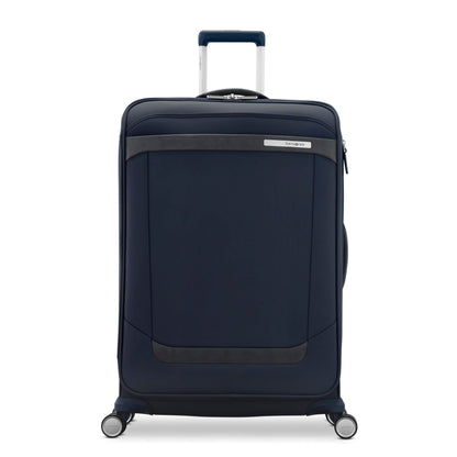 Samsonite Elevation Plus 30-Inch Large Checked Luggage - Expandable Softside Spinner Suitcase - Midnight Blue