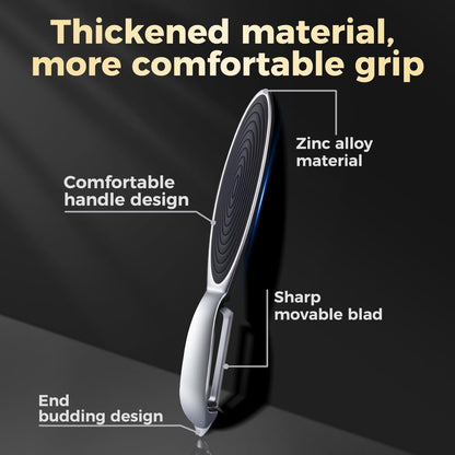 Selthoo One-piece vegetable peeler with ergonomic non-slip handle and sharp blade, sturdy and durablethe perfect
