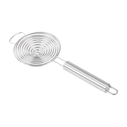 Restaurantware Met Lux 10.2 Inch x 3.5 Inch x 2 Inch Egg Separator 1 Spiral Egg White Separator - With Hanging Hole Dishwasher-Safe Stainless Steel Egg Yolk Separator For Kitchen
