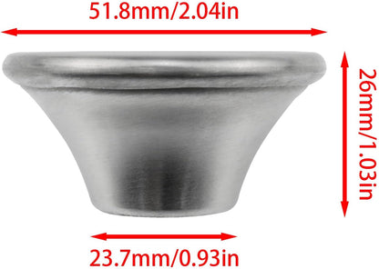 2PCS Enamelled Cast Iron Cookware Knobs, Pot Lid Knobs for Crucible Handles