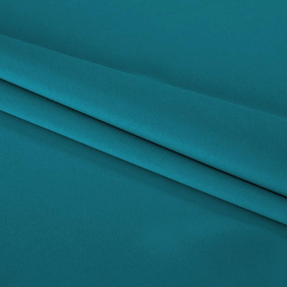 Turquoize Teal Valance Curtains, 52" x 18" Short Window Curtain Valance for Kitchen, Blackout Thermal Insulated
