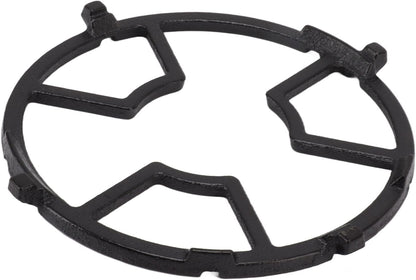 Cast Iron Wok, Non Slip Black Cast Iron Stove Rack for Frying Pans, Craft Pans, Carbon Steel Pans