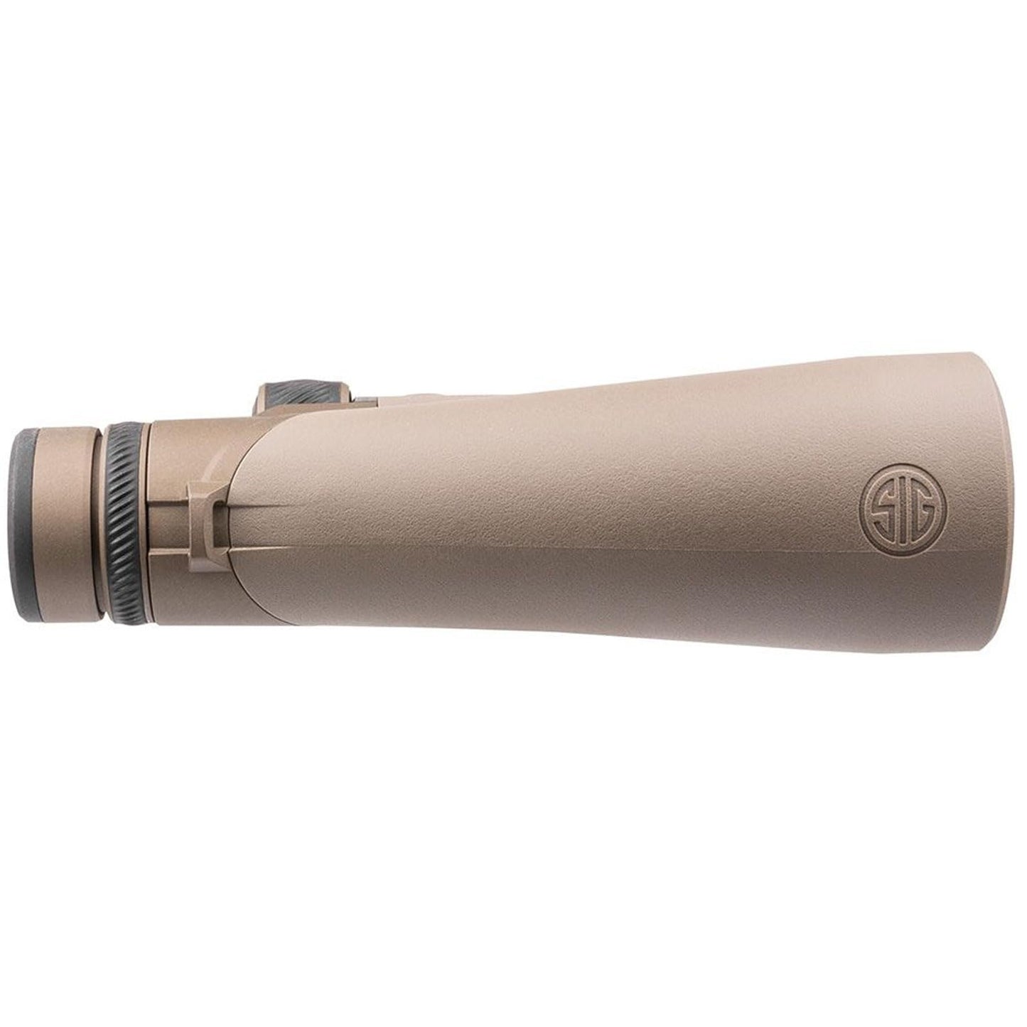 SIG SAUER ZULU10 HDX Waterproof Fogproof Durable Abbe-Koenig Prism Ergonomic Closed Bridge FDE Hunting Binoculars with Anti-Reflective Lenses - Molded EVA Carrying Case Included, 15x56