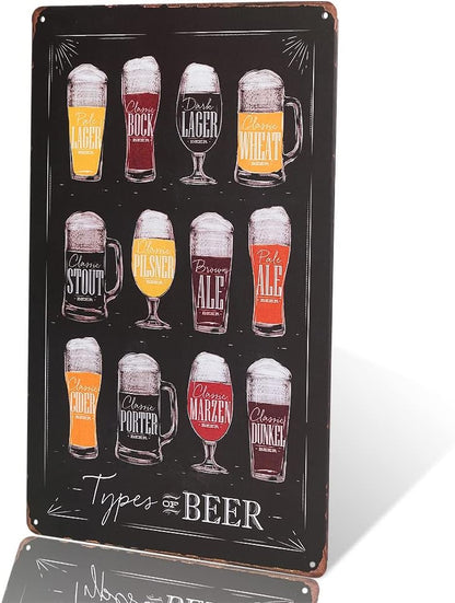 Vintage Hanging Beer Sign Poster - Dingleiever House Cafe Restaurant Home Art Painting