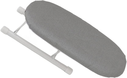 Mini Ironing Board - Heat Resistant Tabletop Ironing Board, Multifunctional for Travel (Grey)